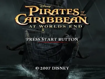 Disney Pirates of the Caribbean - At World's End screen shot title